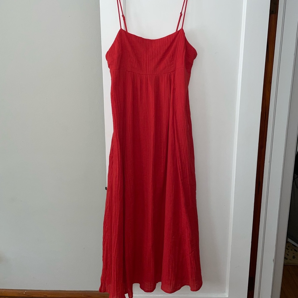 Abercrombie & Fitch Babydoll Maxi Dress